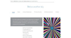 Desktop Screenshot of belowanothersky.org